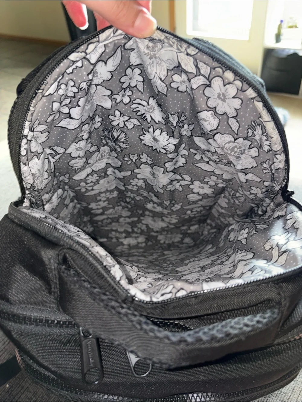 Vera Bradley Black Backpack